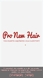Mobile Screenshot of pro-new-hair.com